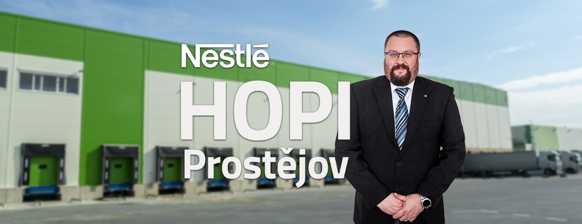 Hopi have built a new, modern warehouse for our client Nestlé